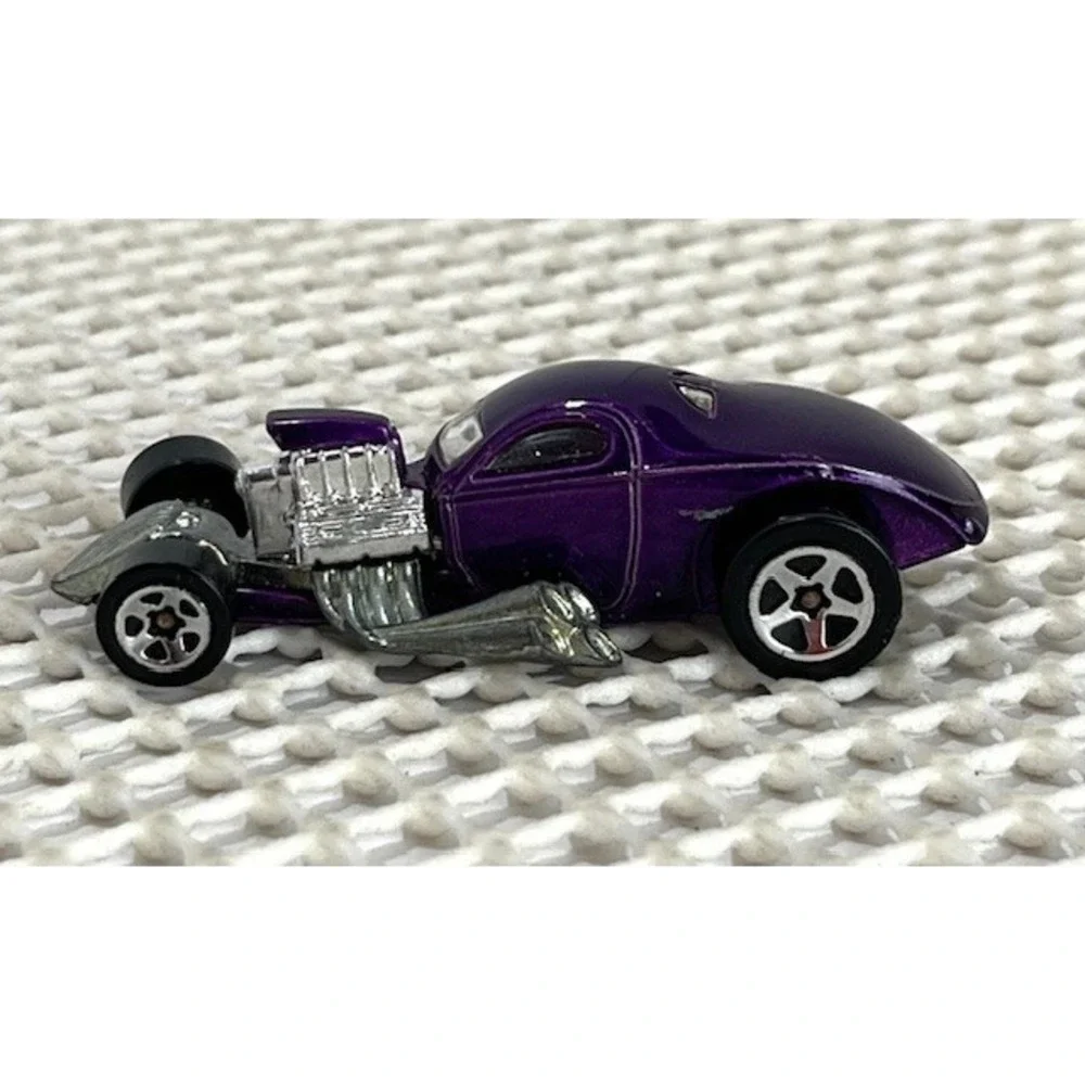 2002 HOTWHEELS 1/4 MILE COUPE PURPLE 1:64 DIECAST 3